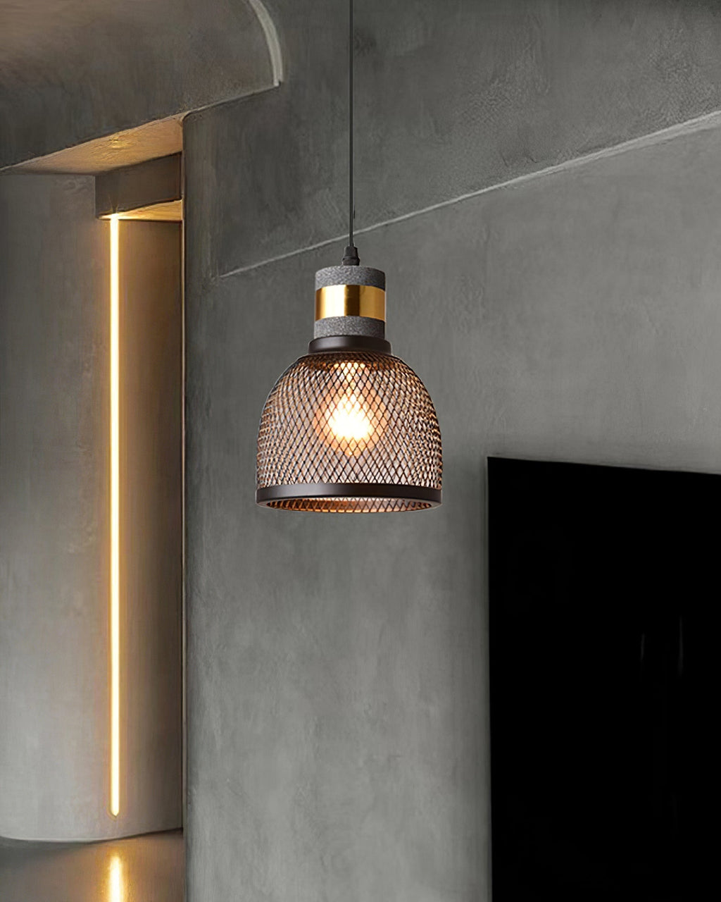 Průmyslové závěsné LED svítidlo Urban Concrete