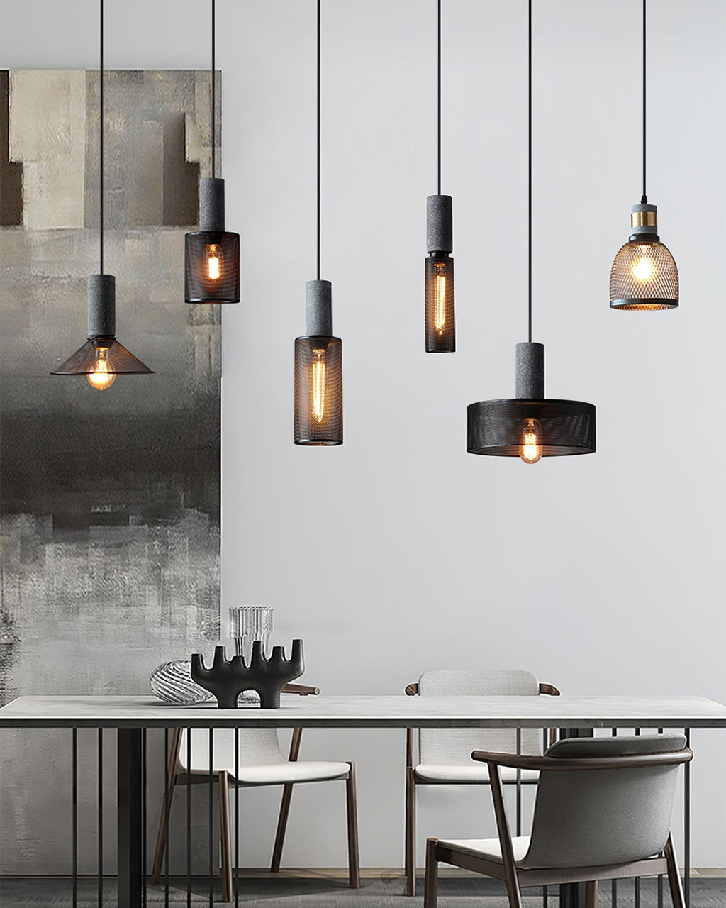Průmyslové závěsné LED svítidlo Urban Concrete