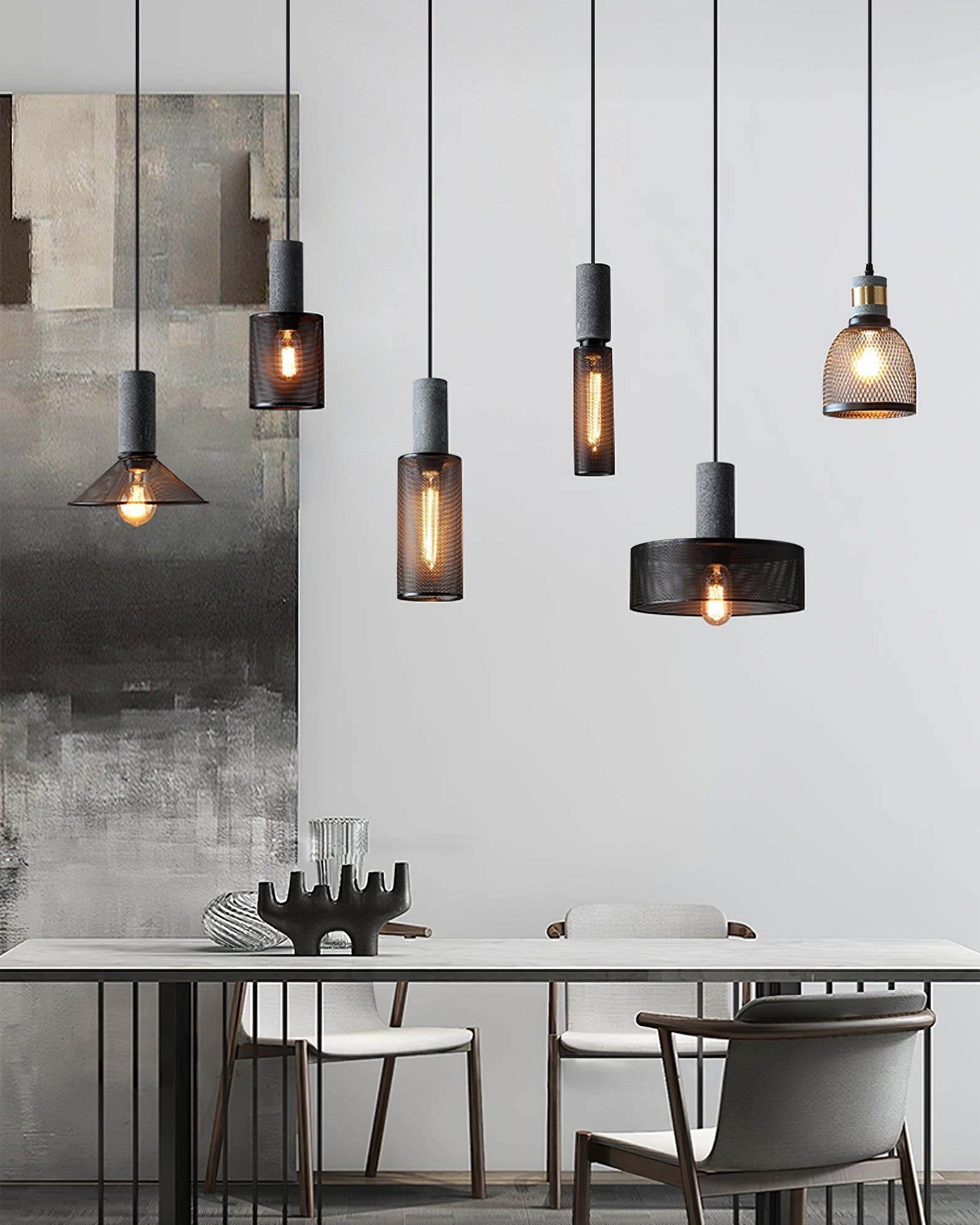 Průmyslové závěsné LED svítidlo Urban Concrete