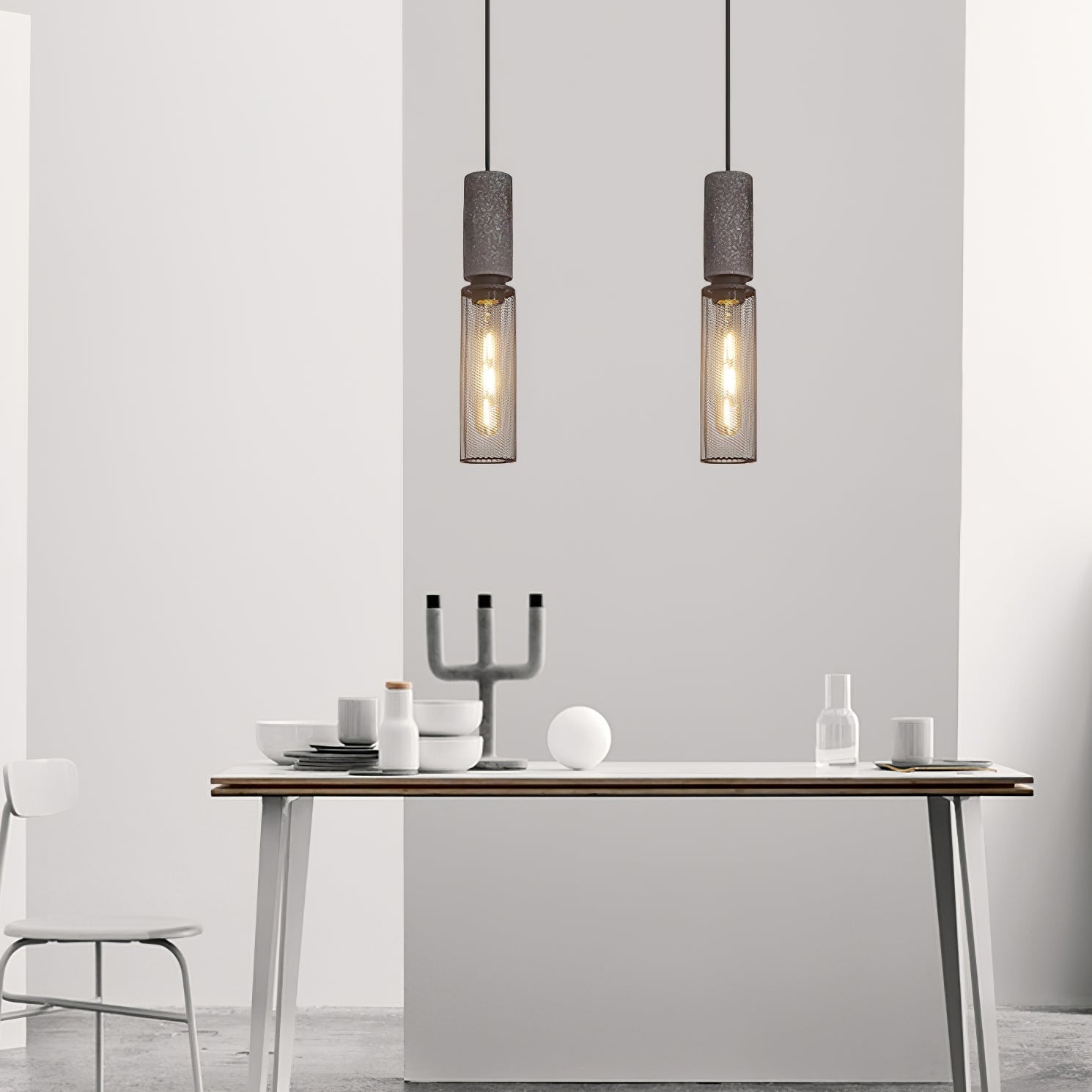 Průmyslové závěsné LED svítidlo Urban Concrete