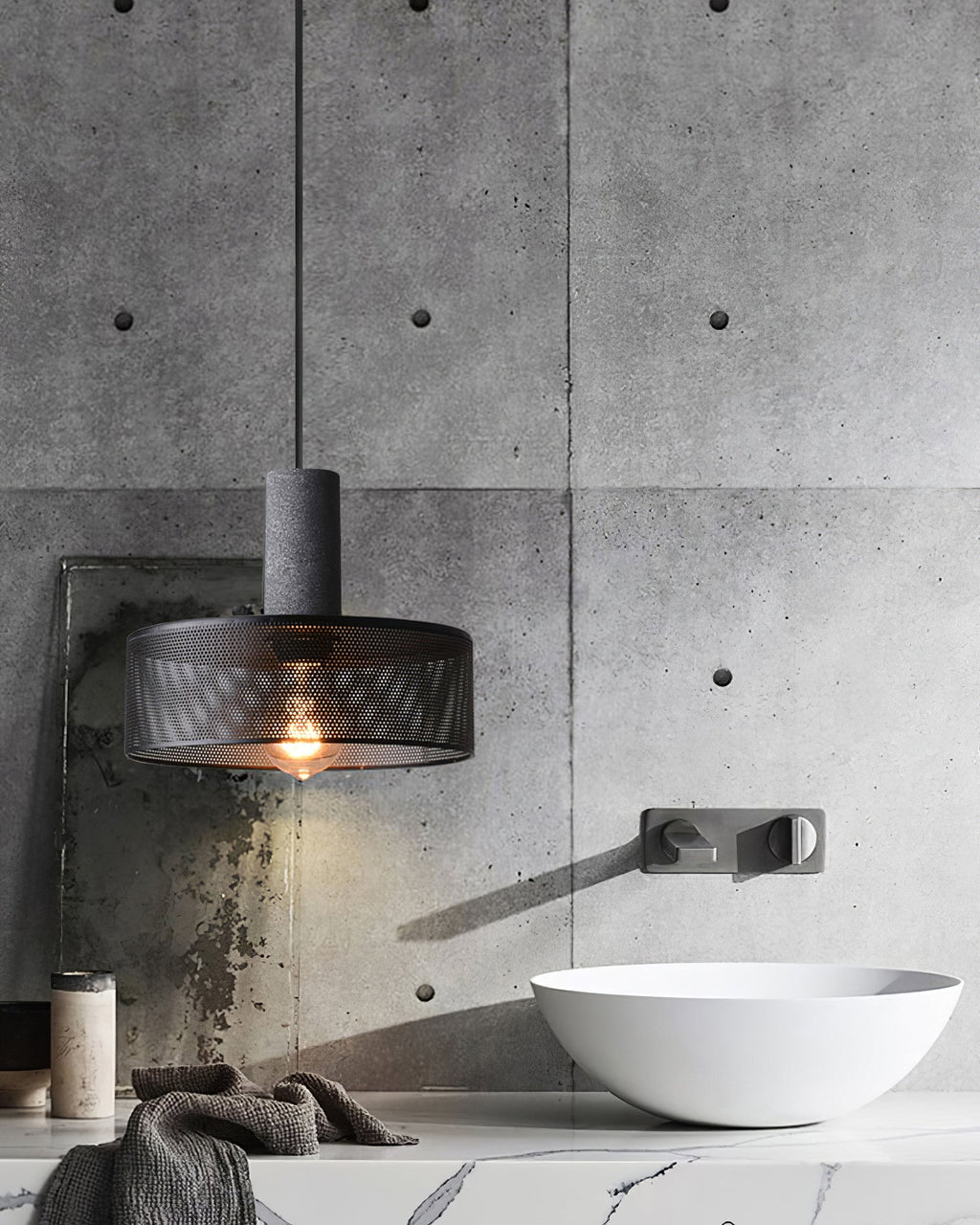 Průmyslové závěsné LED svítidlo Urban Concrete