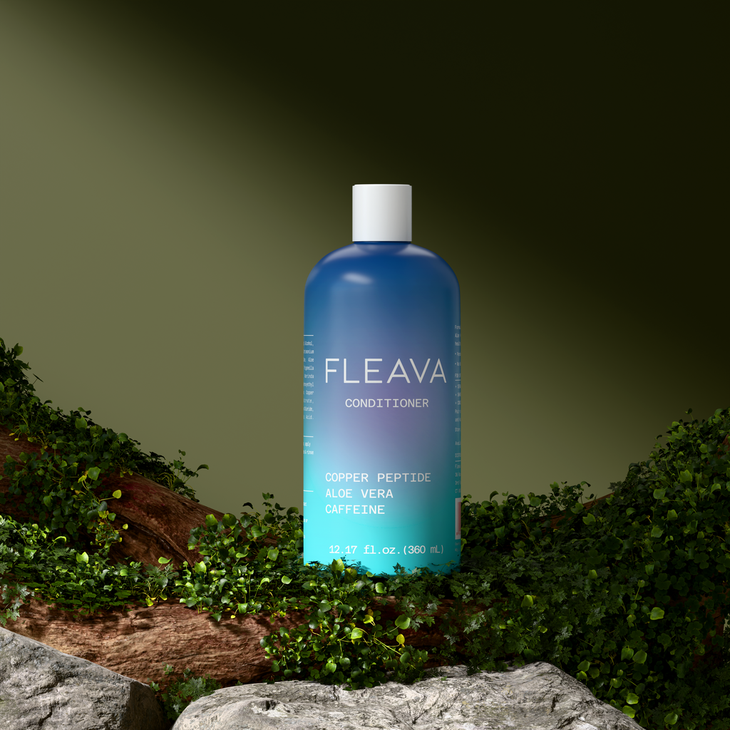 Duo med kobberpeptid shampoo og balsam til hovedbundens velvære og stærkere udseende hår