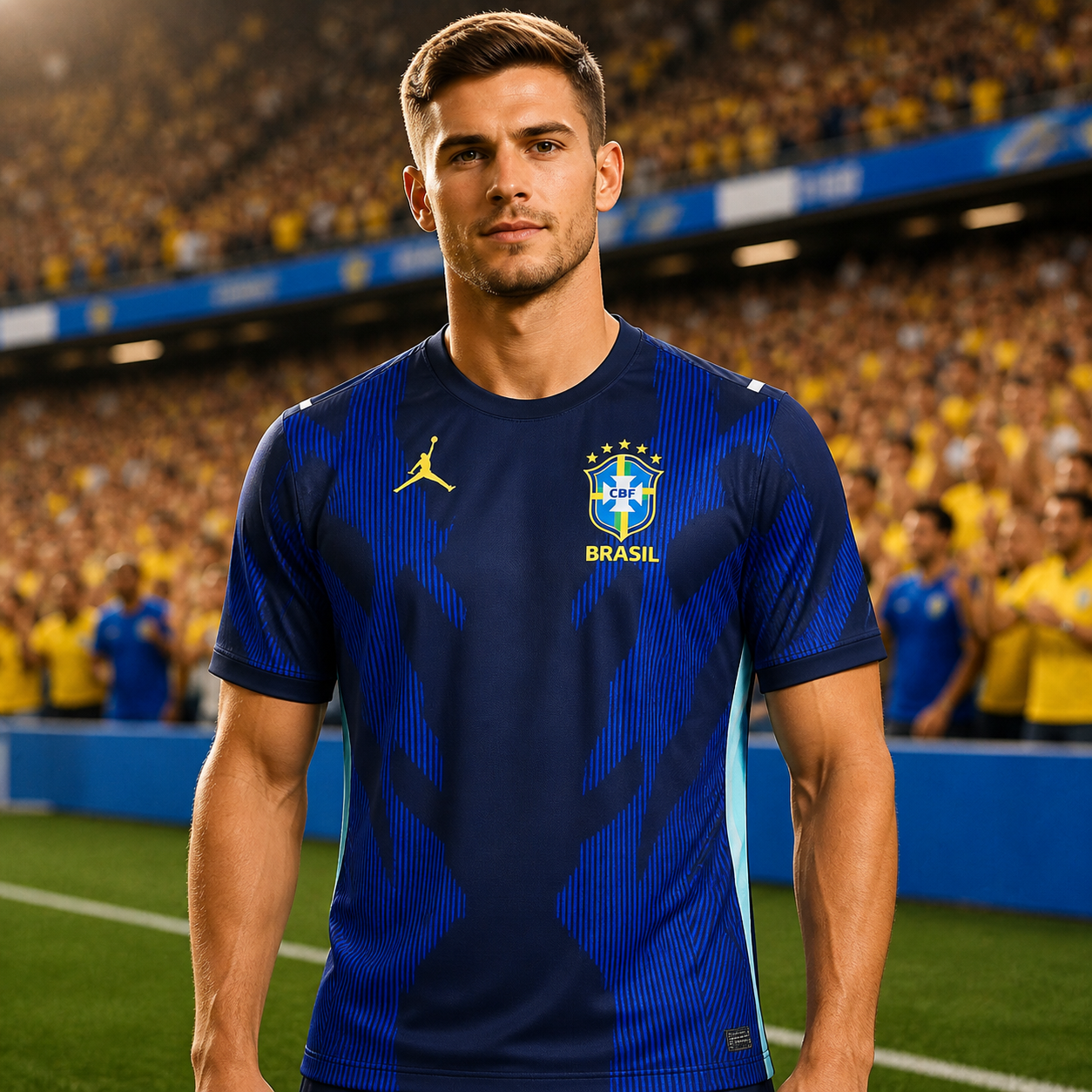 2026 Brazil World Cup Jersey Breathable Quick Dry Soccer Shirt