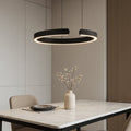 LED Pendant Light Fixture, Contemporary Circular, 24 Inch Diameter | Rosalyssa
