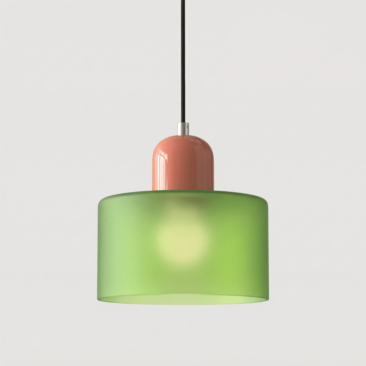 Contemporary Metal Pendant Ceiling Light Fixture, 12-Inch | Rosalyssa
