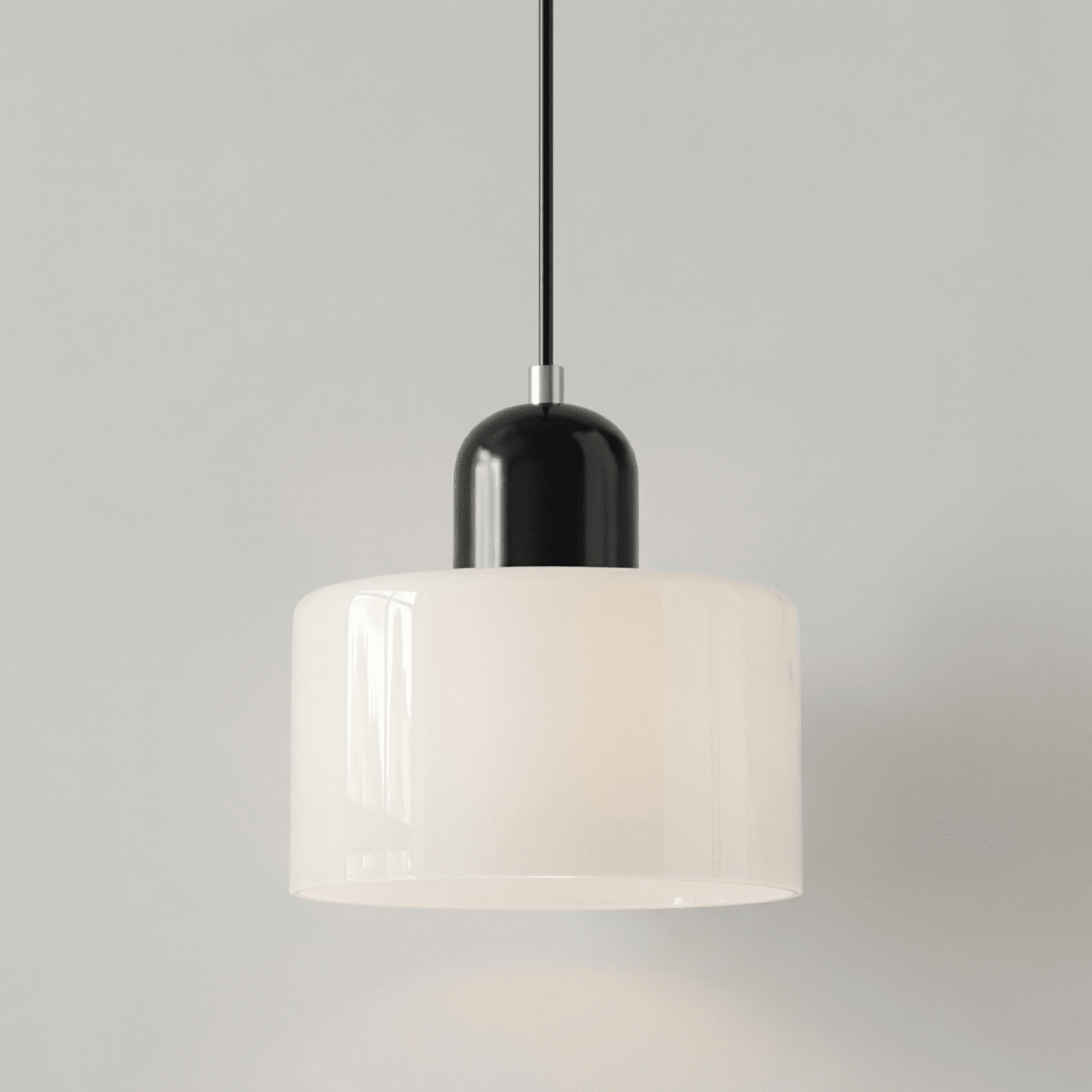 Contemporary Metal Pendant Ceiling Light Fixture, 12-Inch | Rosalyssa