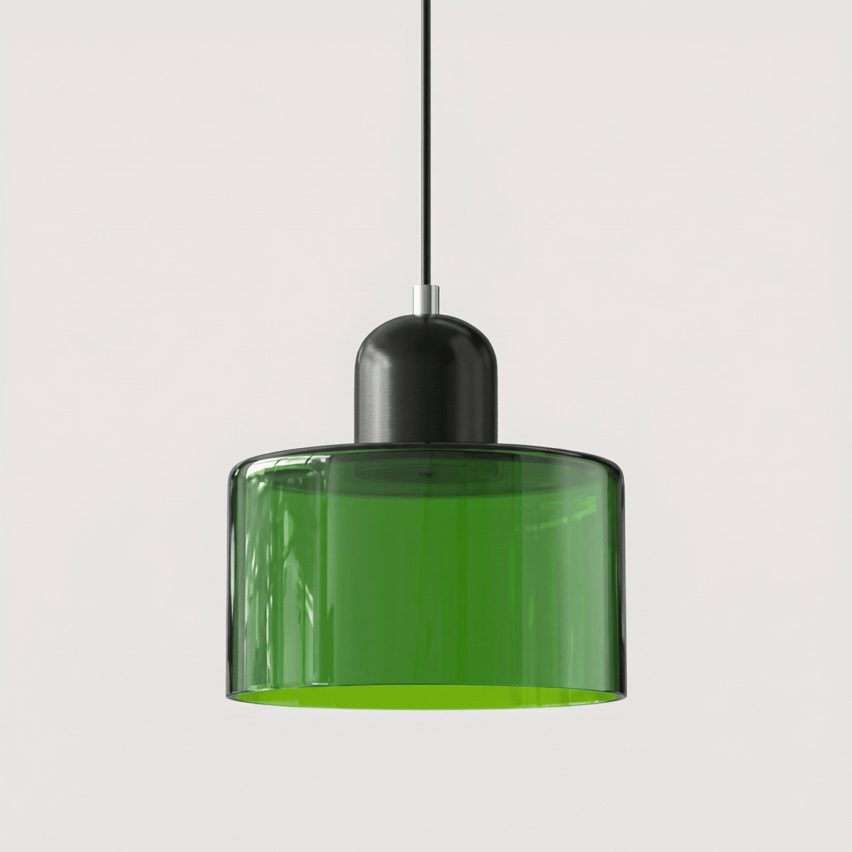 Contemporary Metal Pendant Ceiling Light Fixture, 12-Inch | Rosalyssa