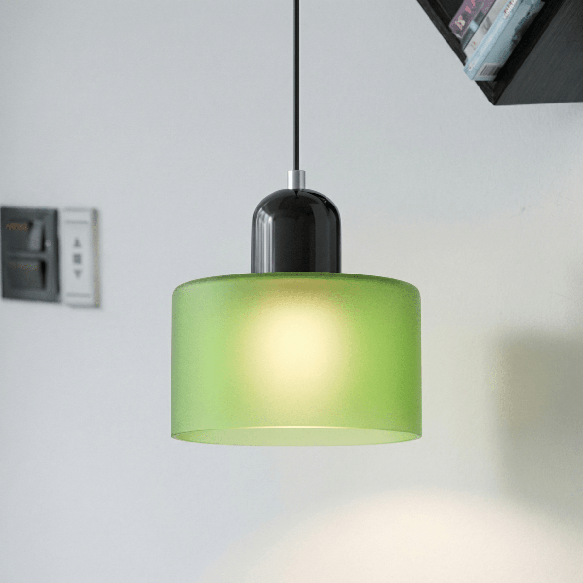 Contemporary Metal Pendant Ceiling Light Fixture, 12-Inch | Rosalyssa