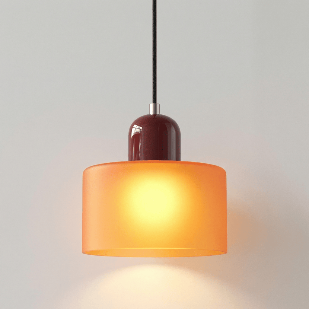 Contemporary Metal Pendant Ceiling Light Fixture, 12-Inch | Rosalyssa