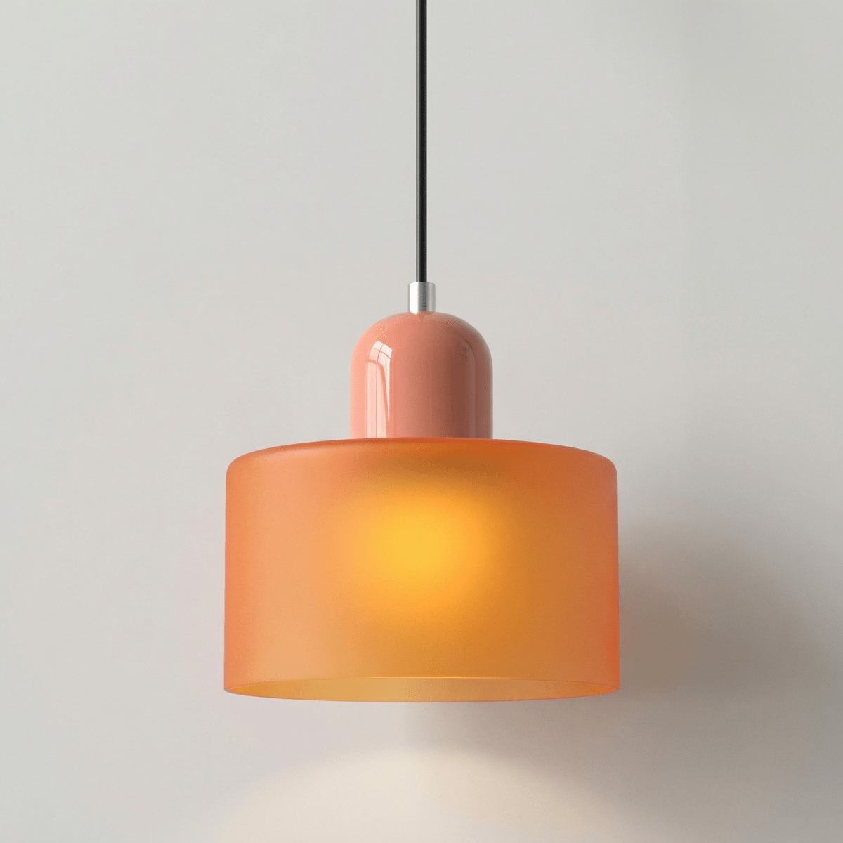 Contemporary Metal Pendant Ceiling Light Fixture, 12-Inch | Rosalyssa