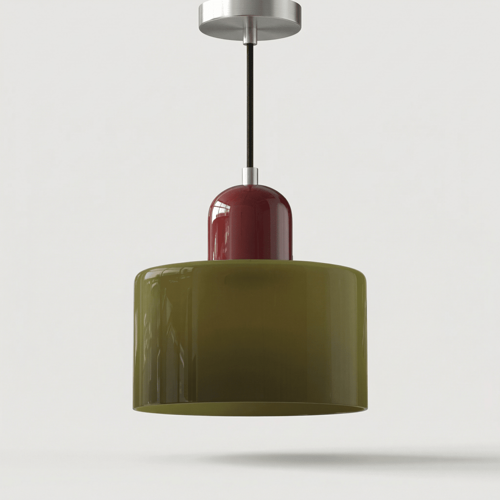 Contemporary Metal Pendant Ceiling Light Fixture, 12-Inch | Rosalyssa
