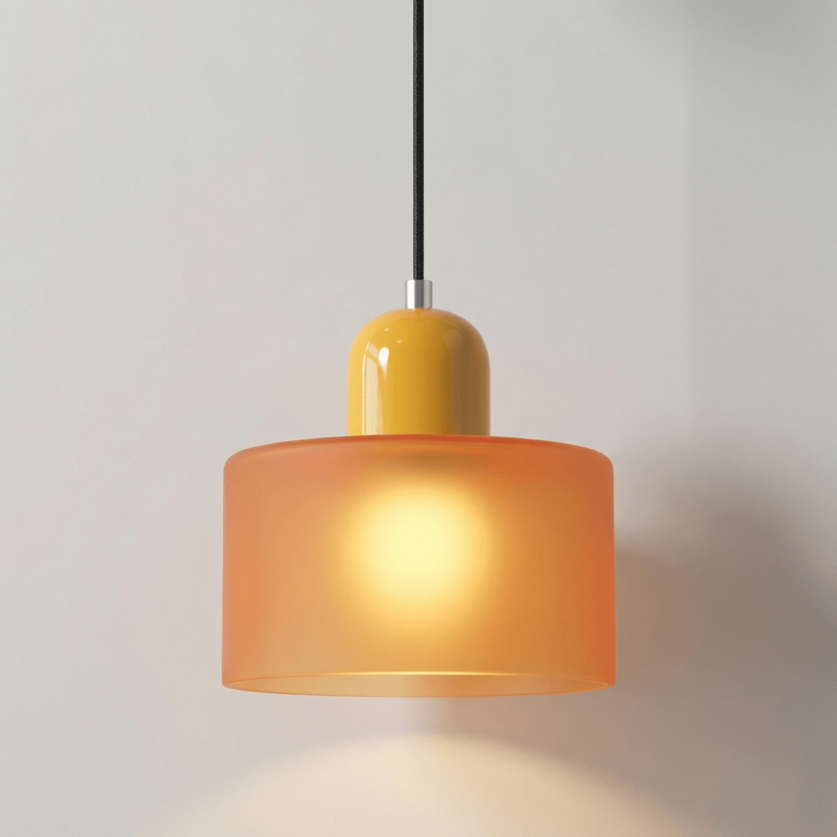 Contemporary Metal Pendant Ceiling Light Fixture, 12-Inch | Rosalyssa