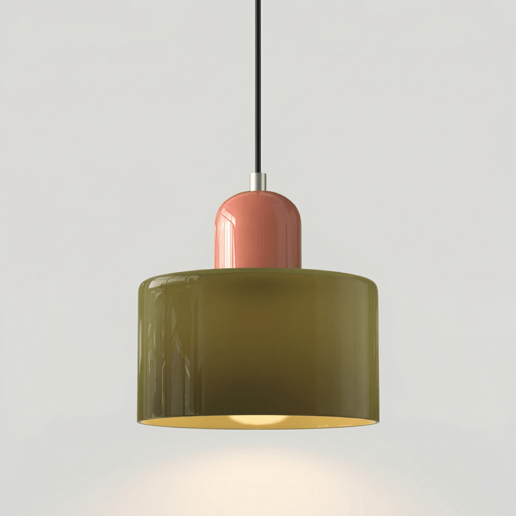 Contemporary Metal Pendant Ceiling Light Fixture, 12-Inch | Rosalyssa