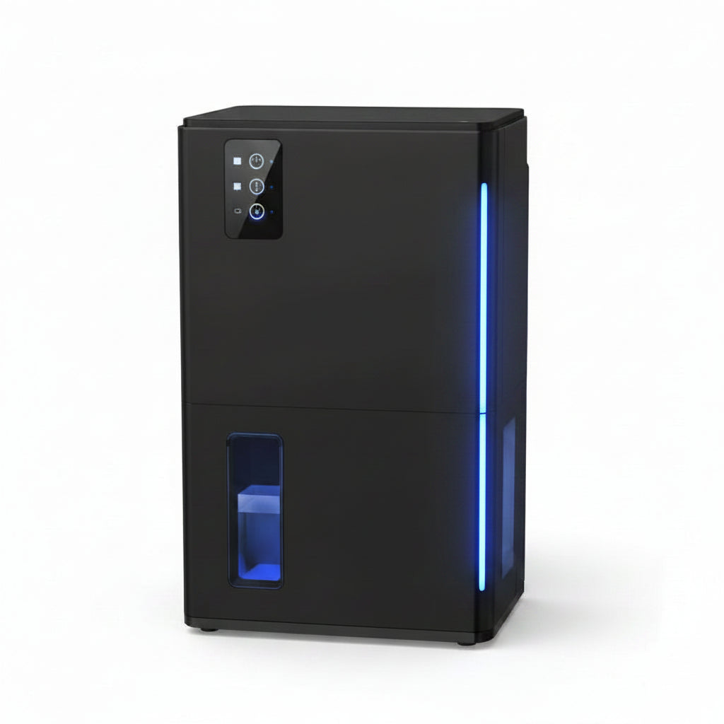 Déshumidificateur numérique compact et silencieux pour sous-sol, usage domestique