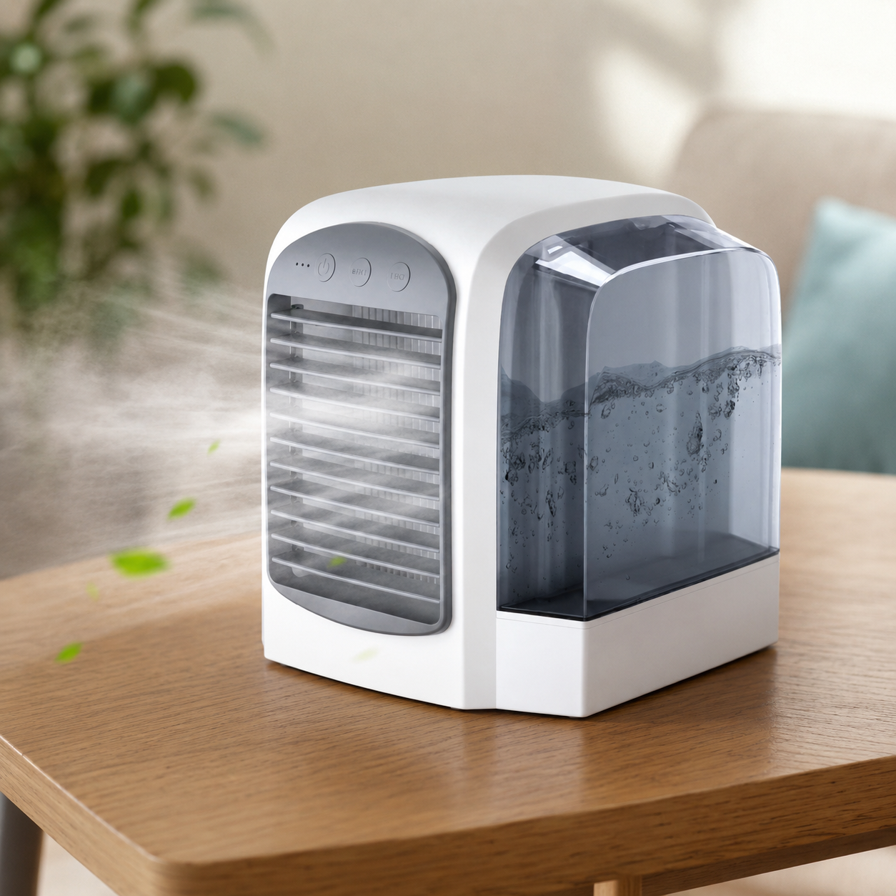 Raffreddatore portatile oscillante per uso domestico con raffreddamento evaporativo