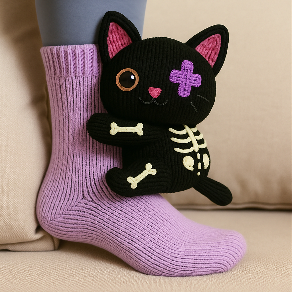 Animal-Themed 3D House Socks For Everyday Cozy Design