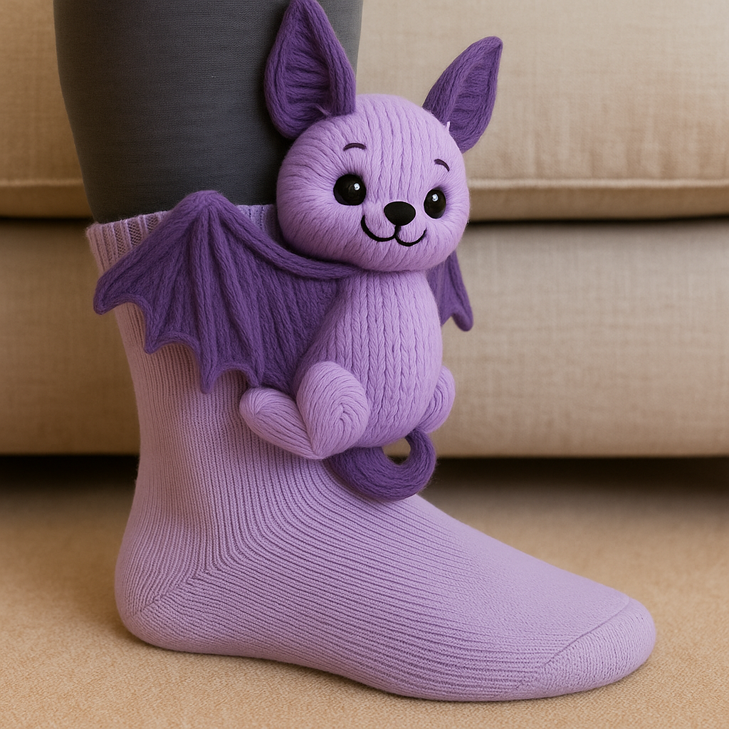 Animal-Themed 3D House Socks For Everyday Cozy Design