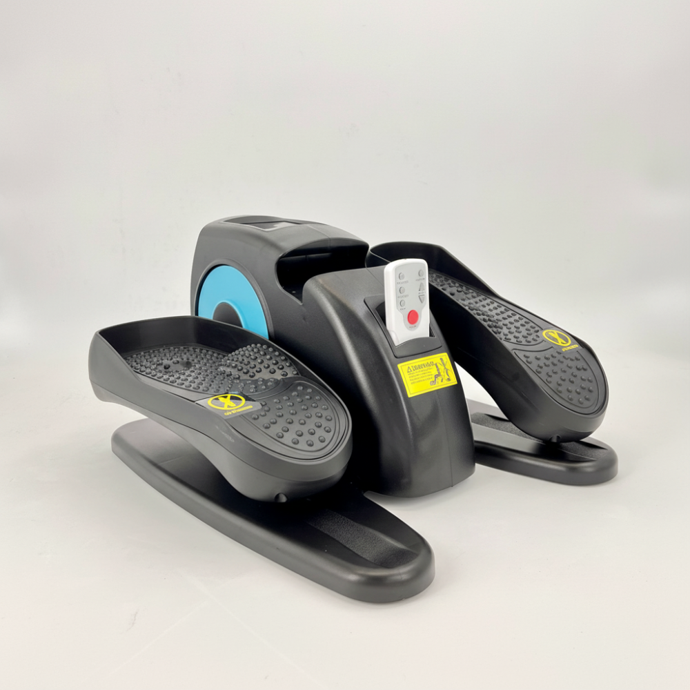 Compact Desk Elliptical Exerciser For Seated Leg Workouts At Home
