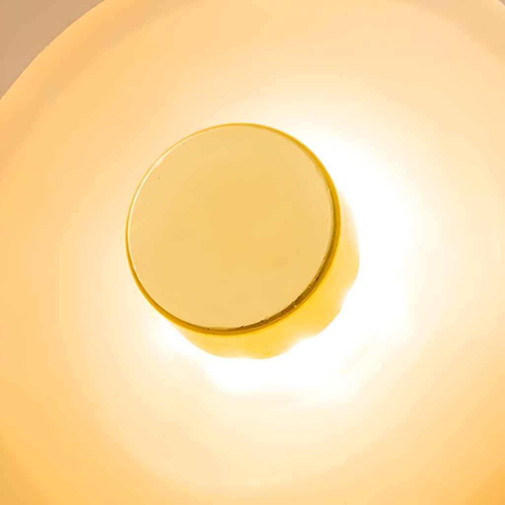 LED-Wandleuchte mit gebogenem Glas im Japandi-Stil, 1-flammige Leuchte | Rosalyssa