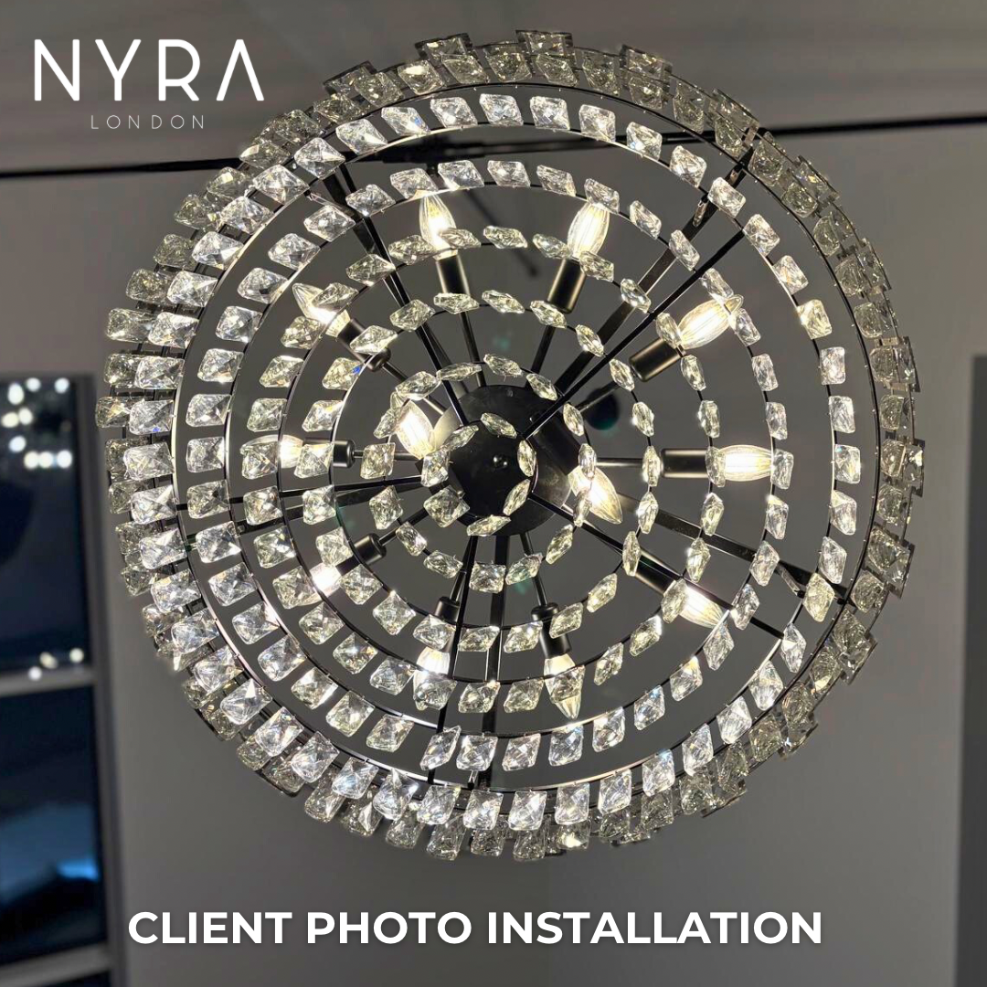 Kolekce lustrů Celestia Crystal pro elegantní interiéry