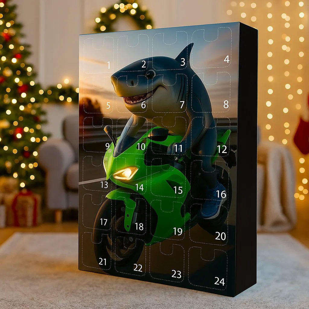Calendar de Advent CosmoBox 24 Piese pentru Decorațiuni Festive de Crăciun