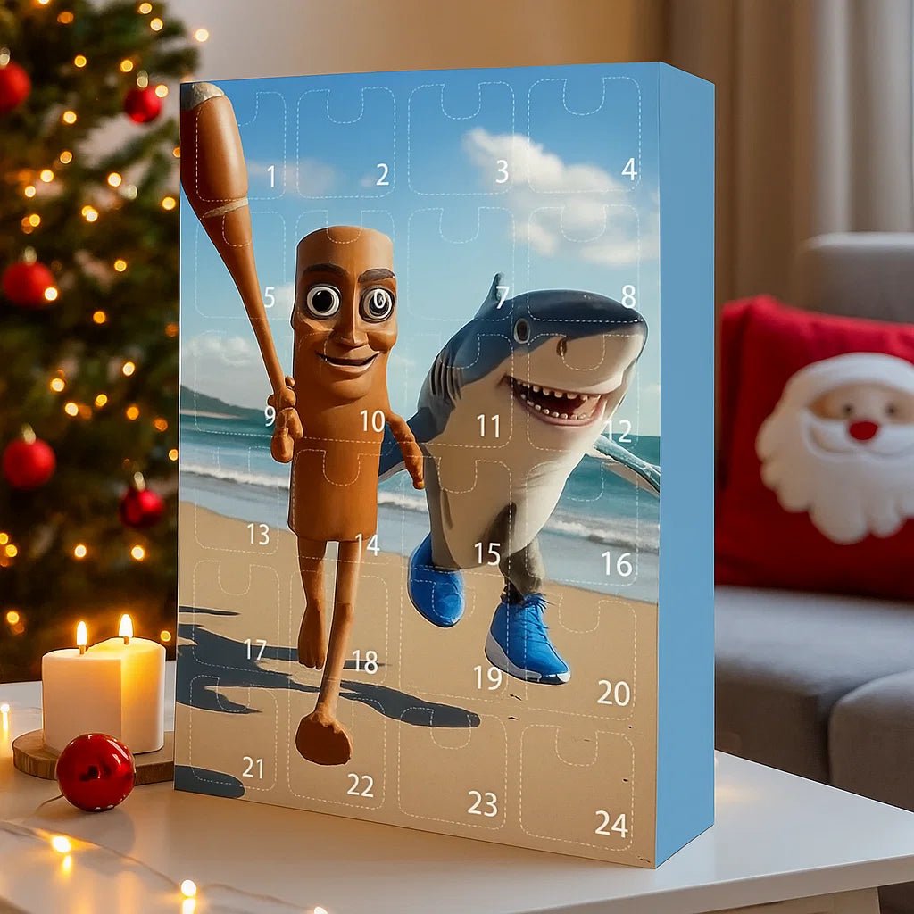 Calendar de Advent CosmoBox 24 Piese pentru Decorațiuni Festive de Crăciun