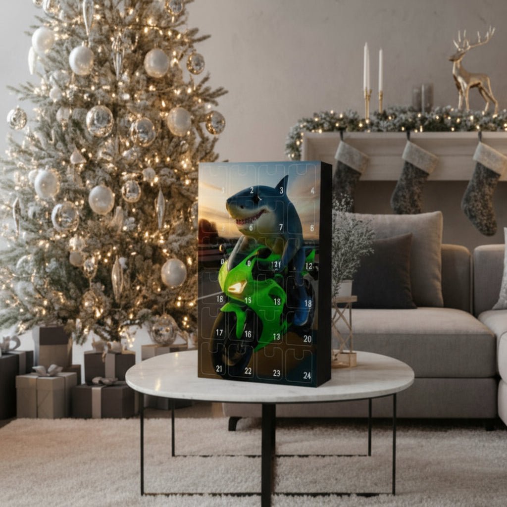 Calendar de Advent CosmoBox 24 Piese pentru Decorațiuni Festive de Crăciun