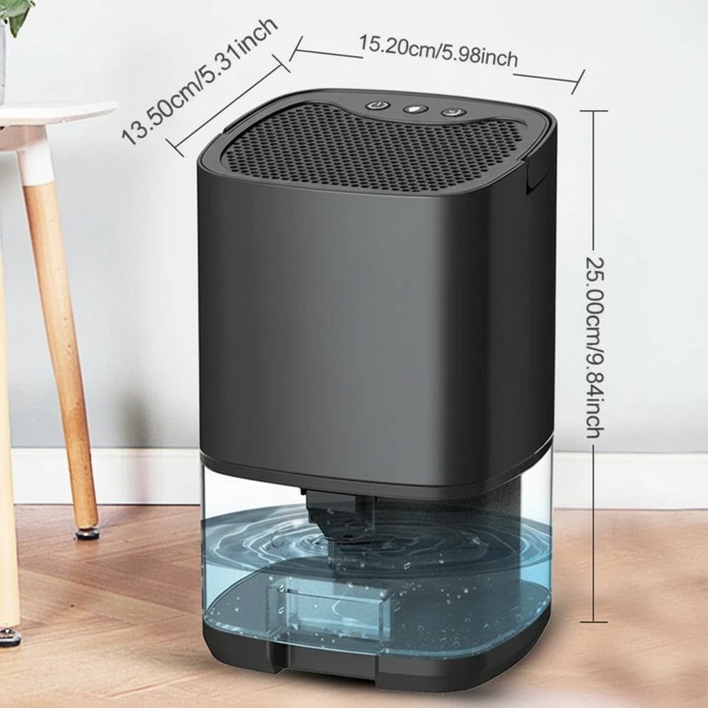AeroGlow Compact Portable Dehumidifier With Colored Ambient Light