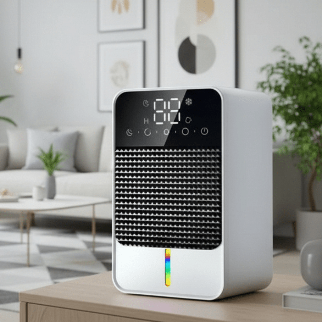 AeroNest 25W Luftentfeuchter mit LED-Touchpanel und 1500ml Tank