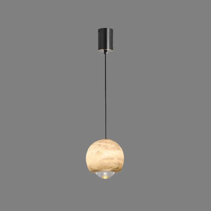 Lampa Solara z marmuru i alabastru w stylu skandynawskim | Snurv