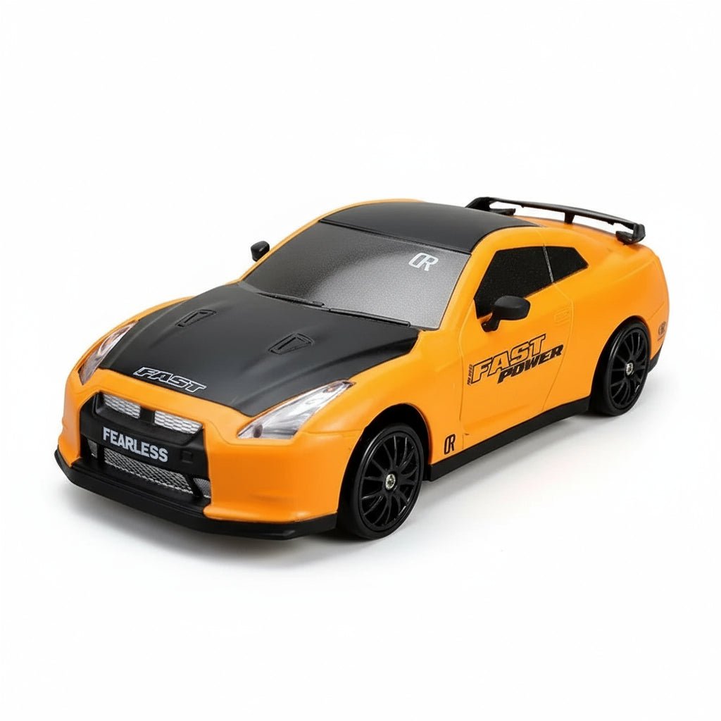 DriftNova רכב דריפט שלט 4X4 עם צמיגים חלקים במיוחד לדריפטים חלקים