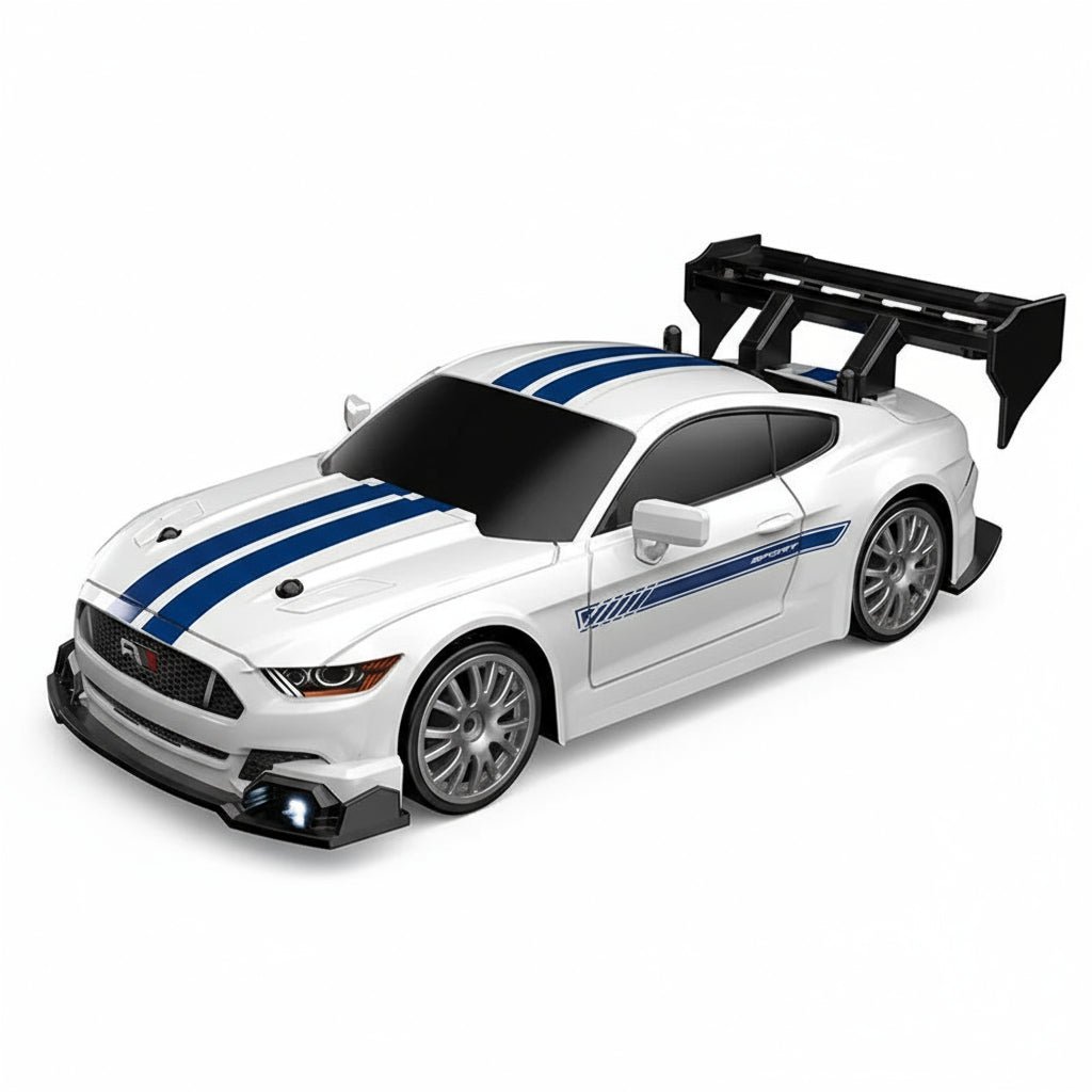 DriftNova רכב דריפט שלט 4X4 עם צמיגים חלקים במיוחד לדריפטים חלקים