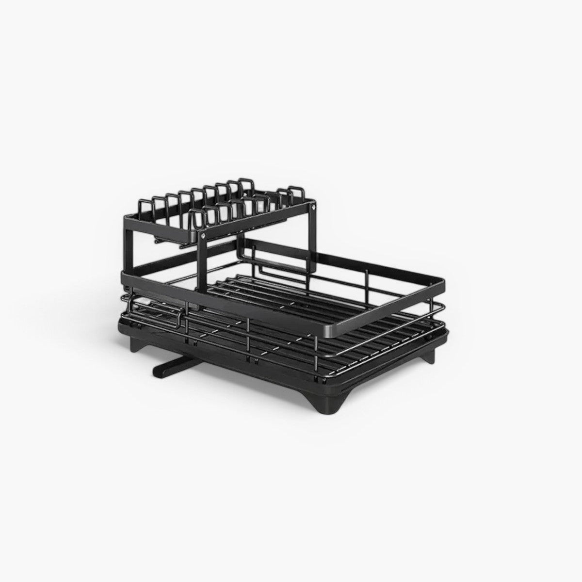 AeroFlow Edelstahl-Abtropfgestell – platzsparender Küchenorganizer
