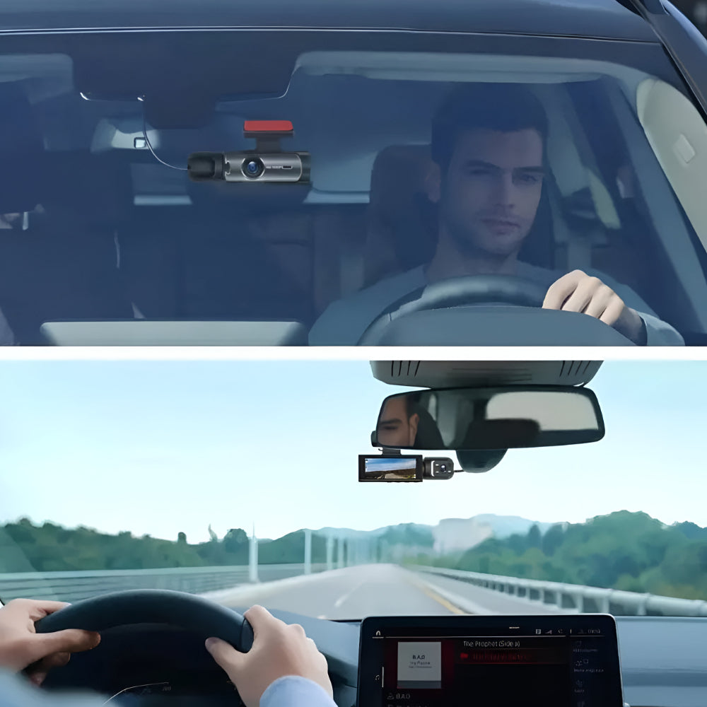 1080P duální kamera do auta s parkovacím monitorem