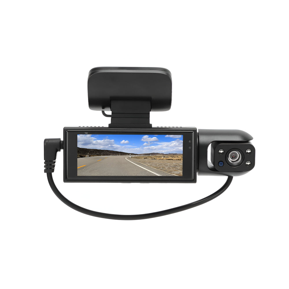 1080P duální kamera do auta s parkovacím monitorem