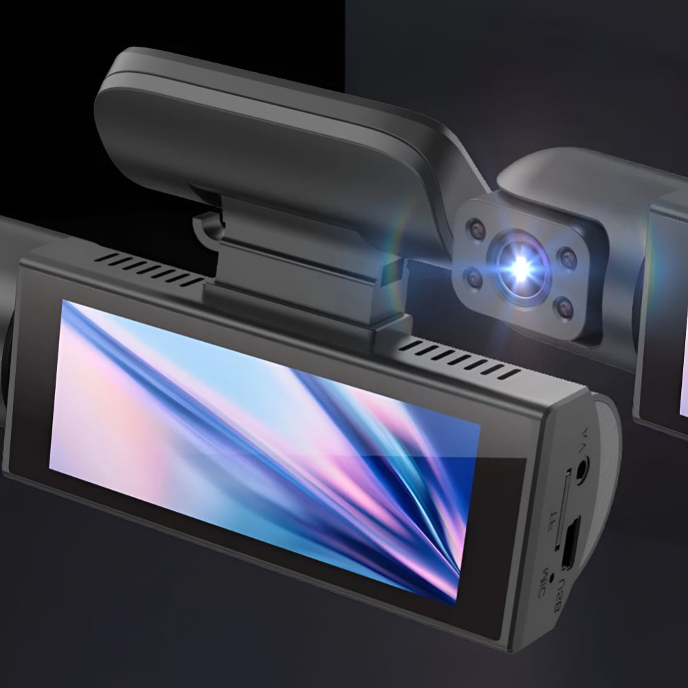 1080P duální kamera do auta s parkovacím monitorem