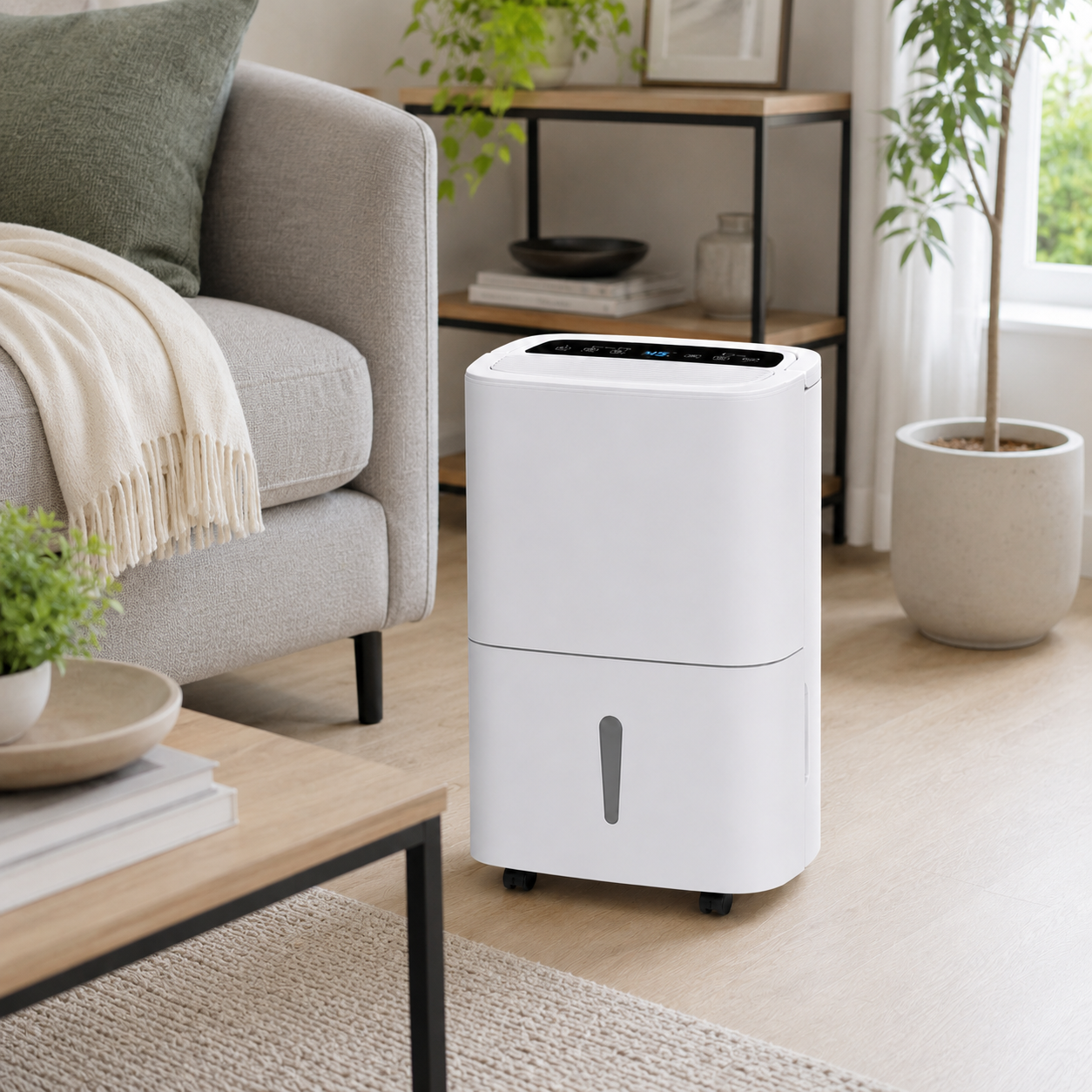 WiFi Dehumidifier With Cooling For Large Room And Pump Drainage