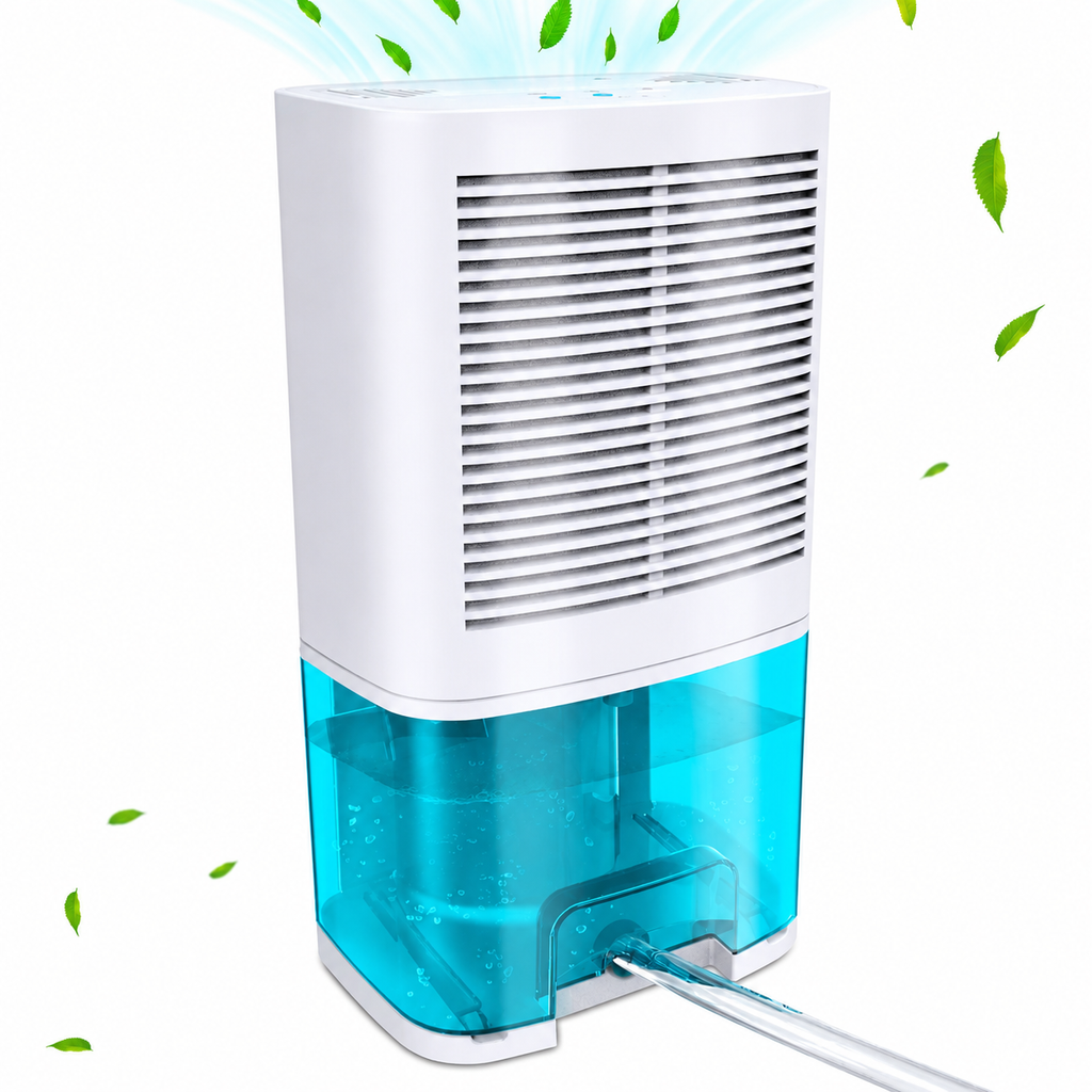 Portable Home Dehumidifier With Cooling For Moisture Removal