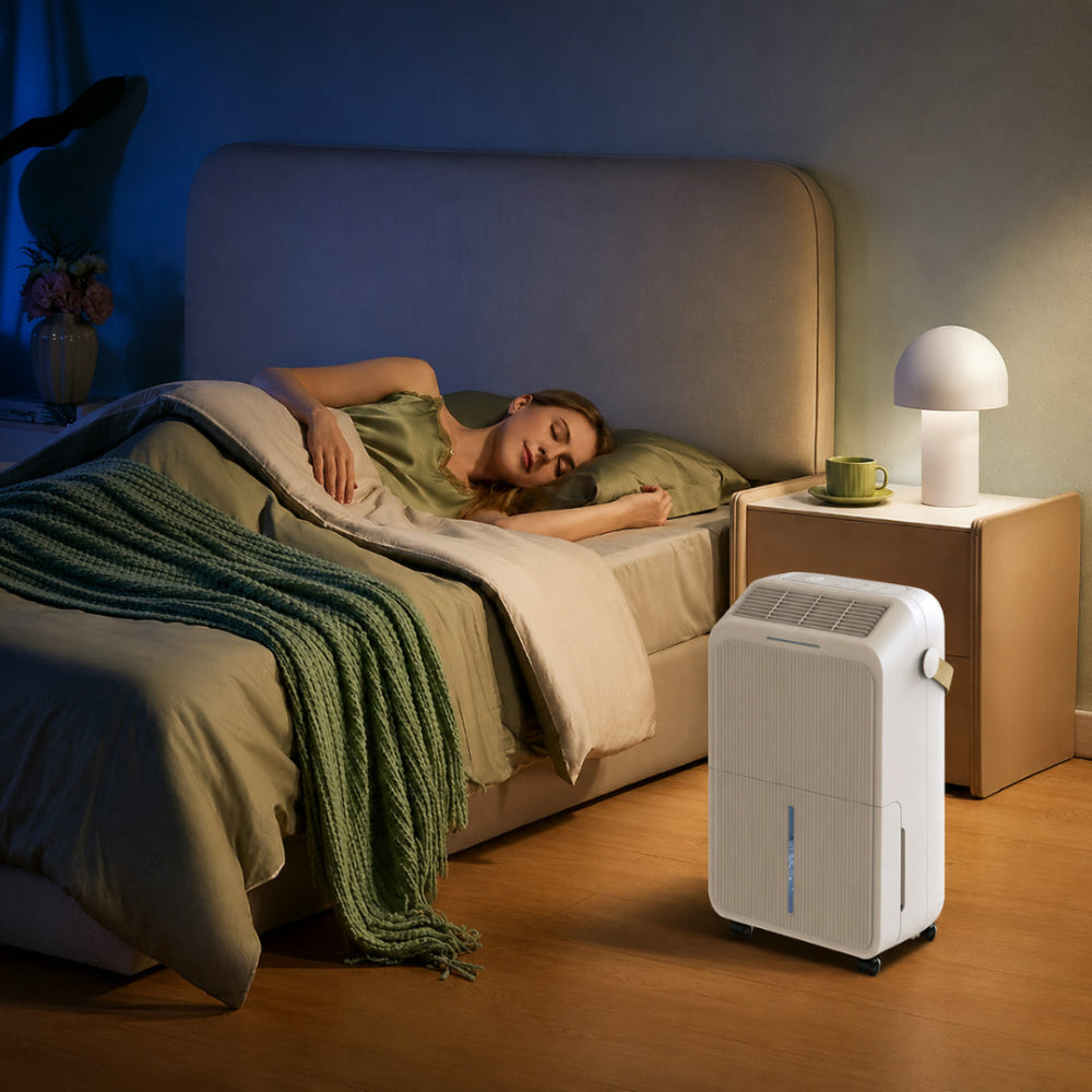 Portable Compact Dehumidifier 34 Pint For Home Use