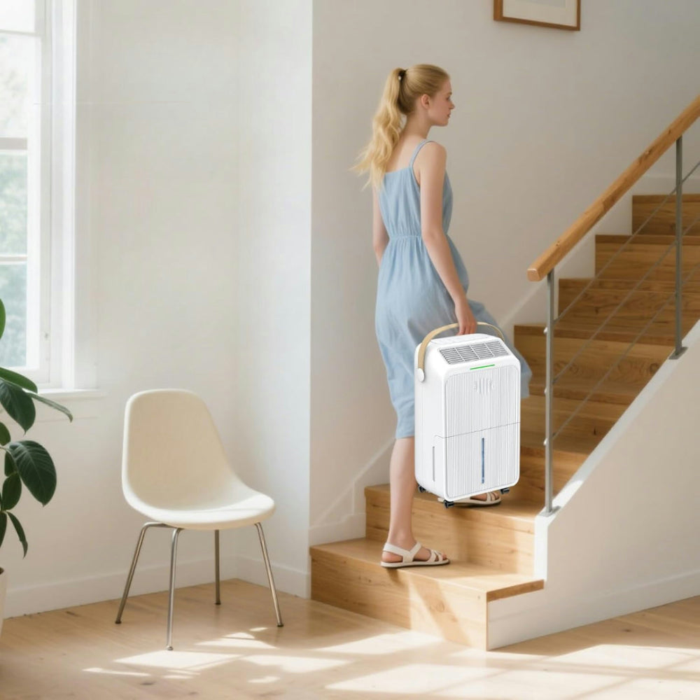 Portable Compact Dehumidifier 34 Pint For Home Use