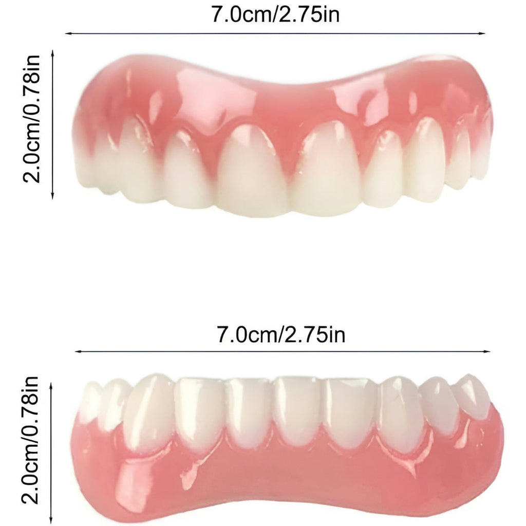 Silicone Denture Replacement Kit for Comfortable Teeth Fit, Dental Set