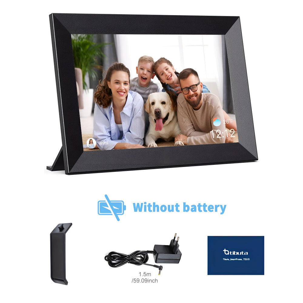 WiFi Photo Frame With Touchscreen And HD Display For Table Or Wall Mount
