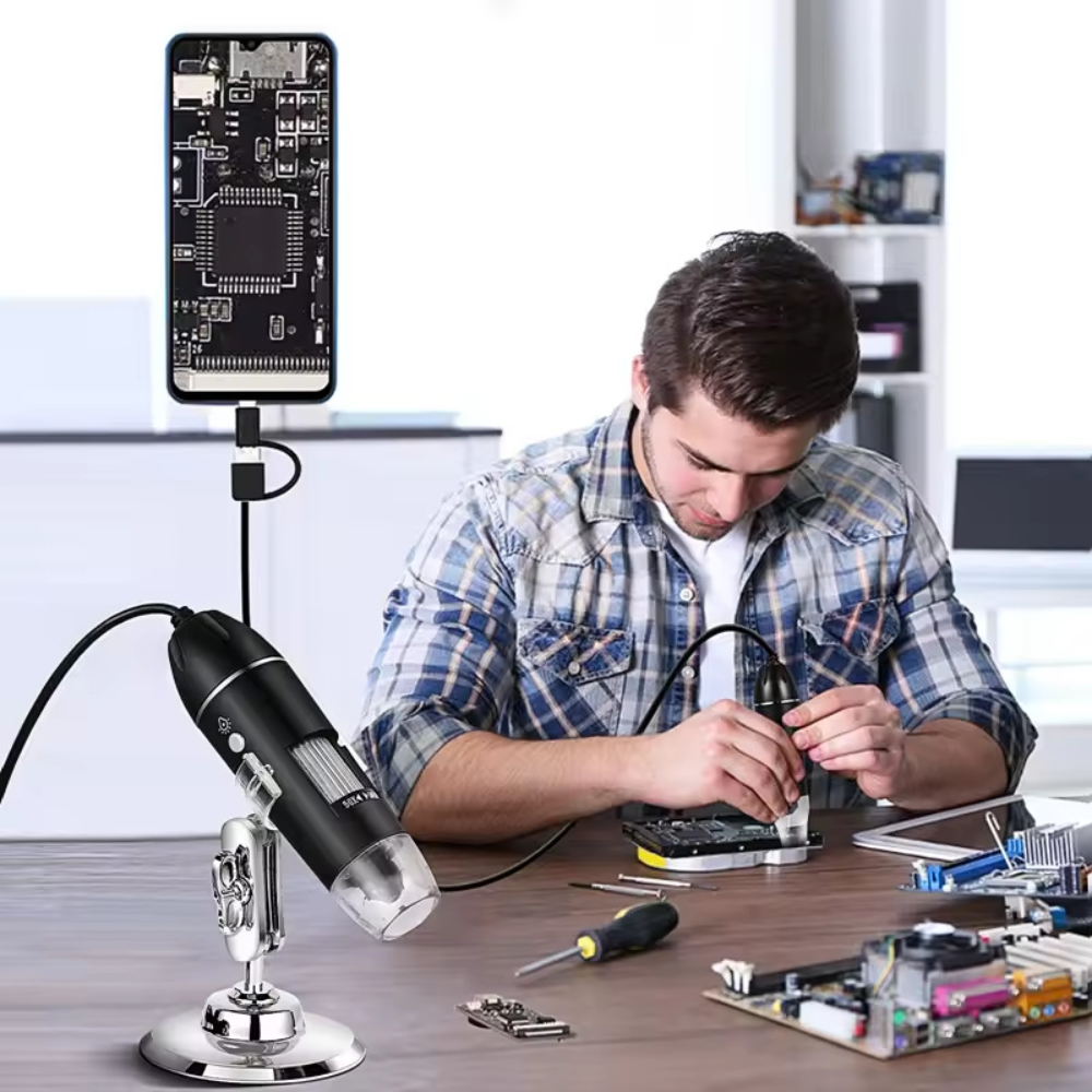 USB ruční mikroskop pro telefony s HD zvětšením