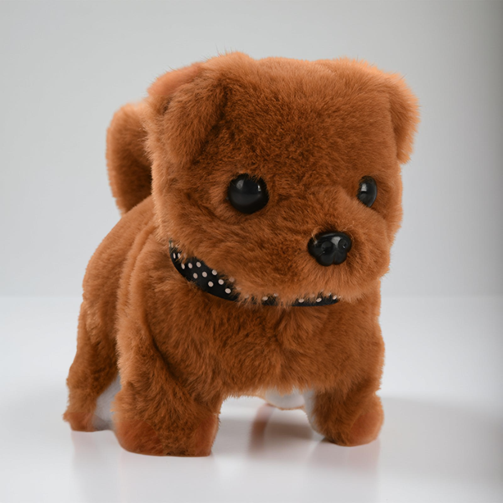 German Shepherd Interactive Puppy Robot With Plush Exterior That Walks And Barks