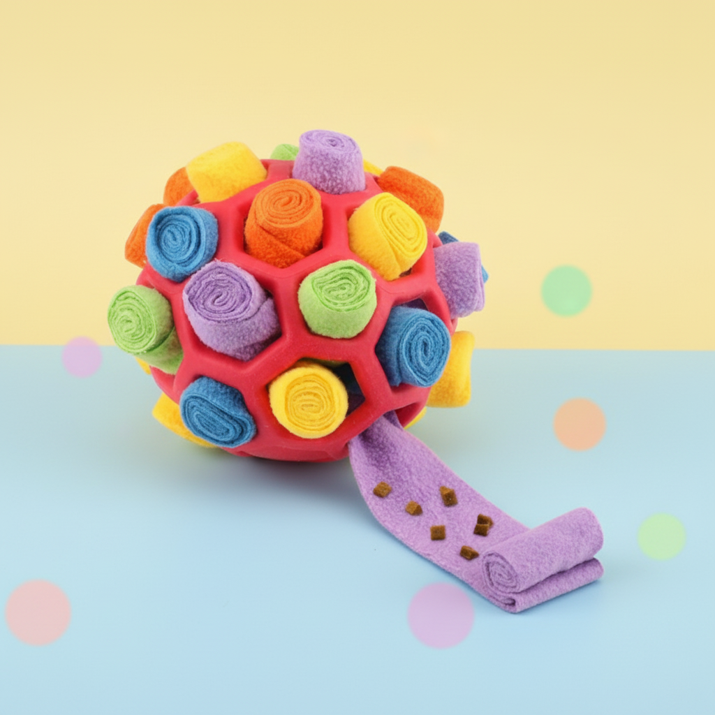 Kutyakeksz adagoló labda puzzle játék edzéshez és játékhoz