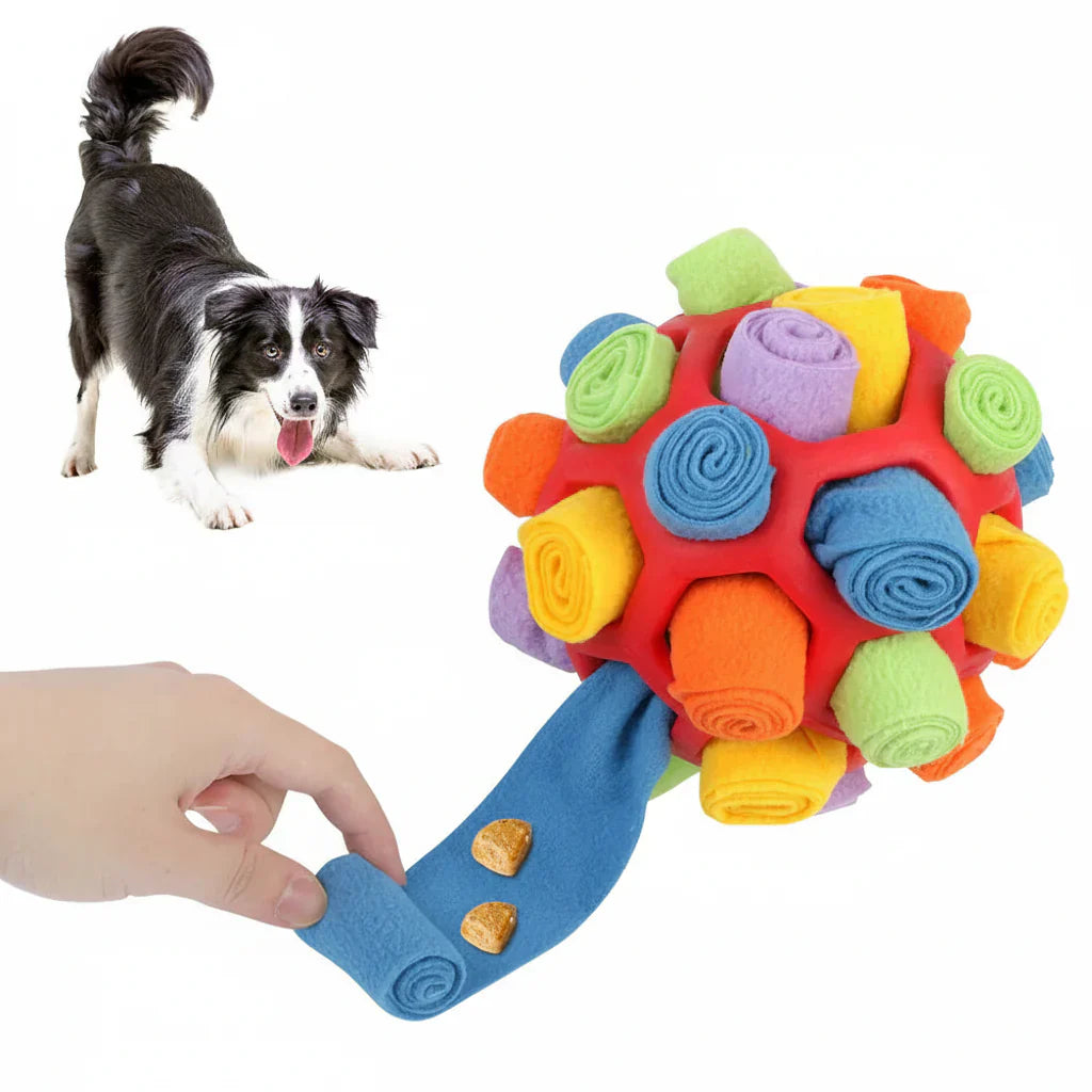 Kutyakeksz adagoló labda puzzle játék edzéshez és játékhoz