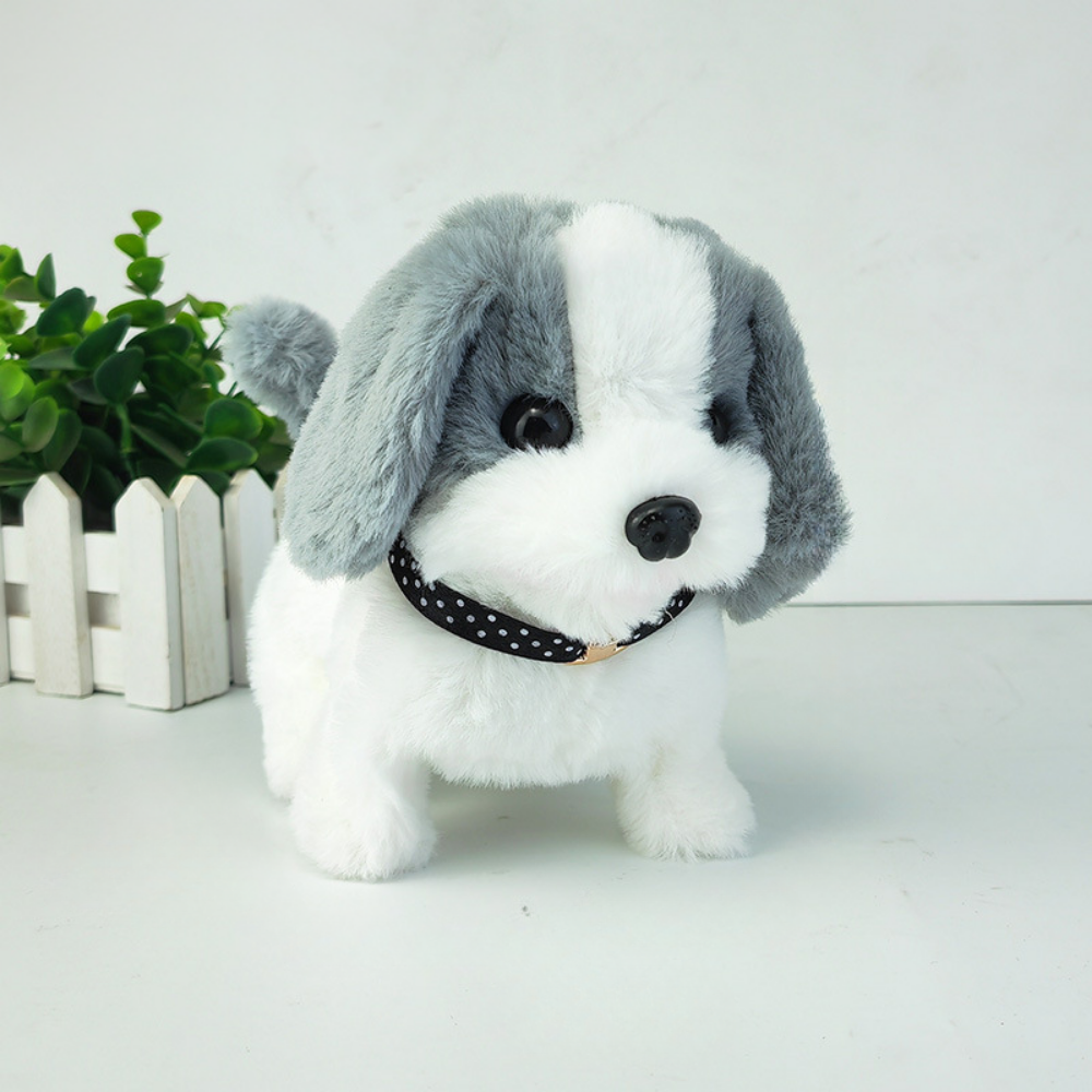 German Shepherd Interactive Puppy Robot With Plush Exterior That Walks And Barks