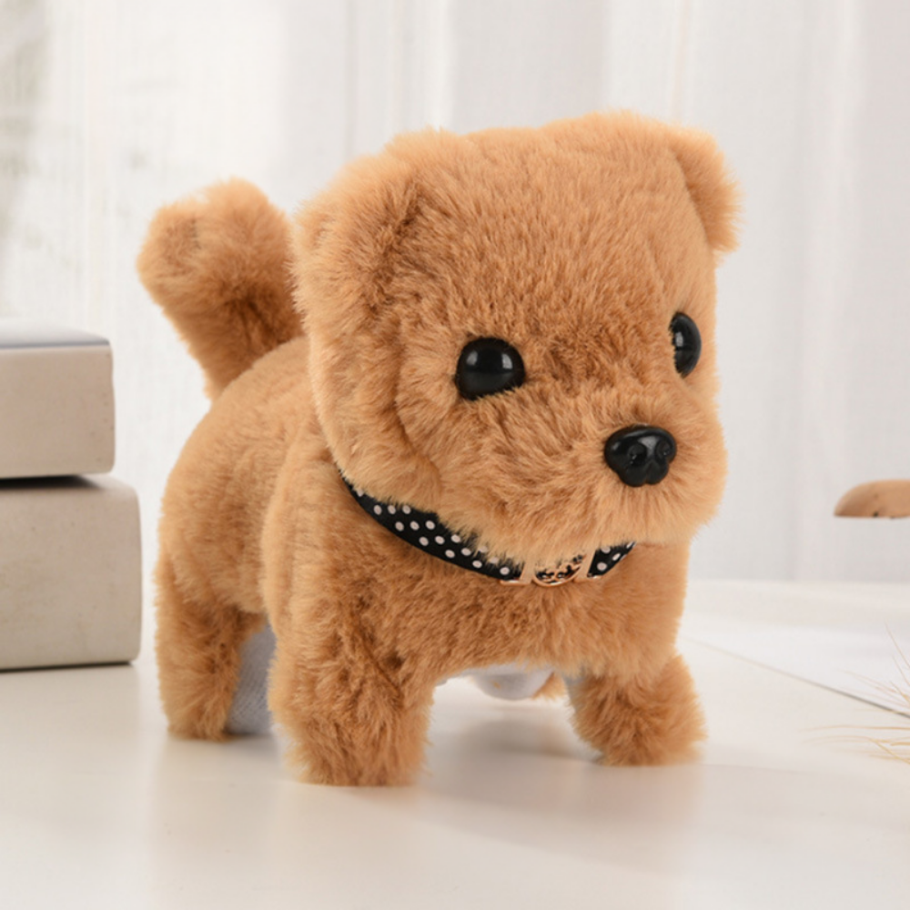 German Shepherd Interactive Puppy Robot With Plush Exterior That Walks And Barks