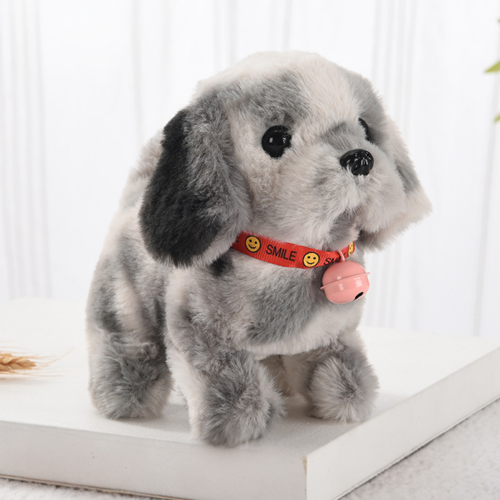 German Shepherd Interactive Puppy Robot With Plush Exterior That Walks And Barks