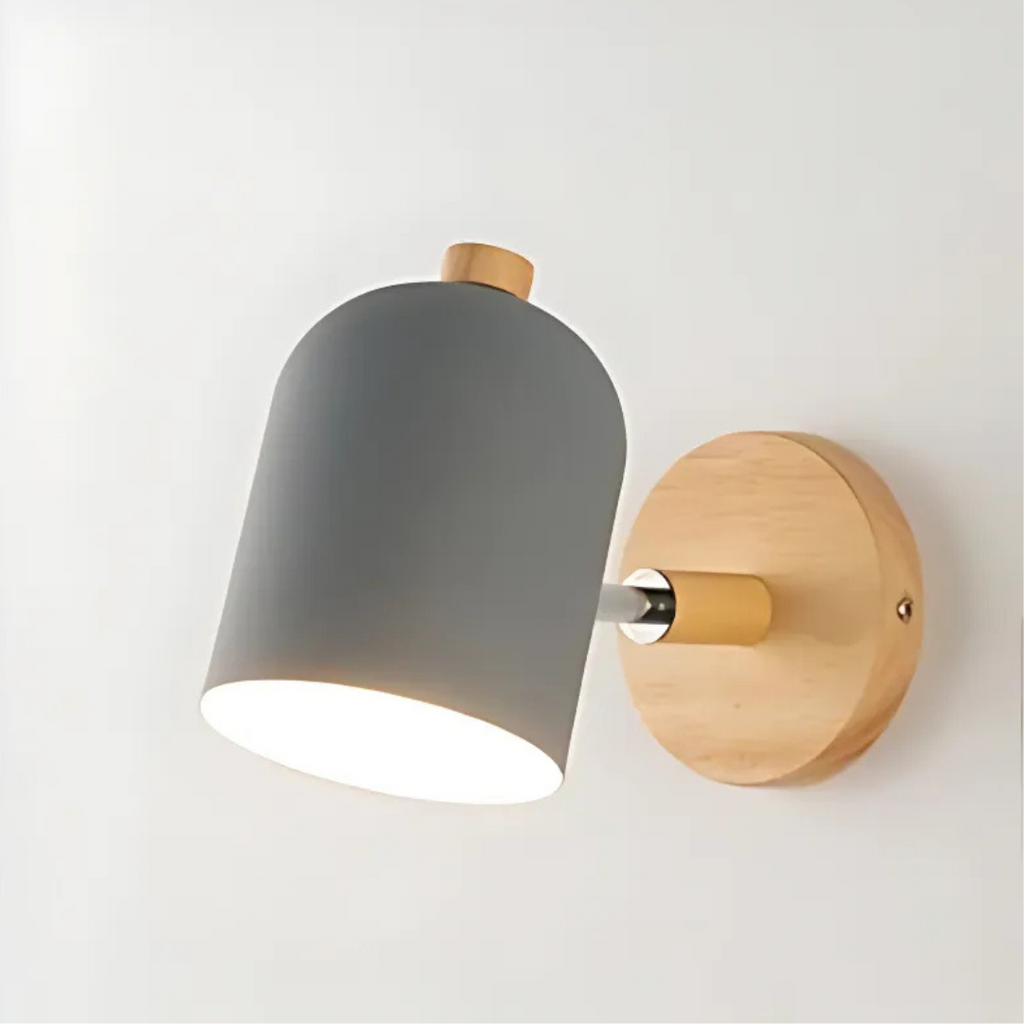 Applique Murale en Bois Nordique Drelis pour Espaces de Vie Design Minimaliste